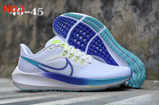 Nike Air Zoom Pegasus 39 White Blue Green;